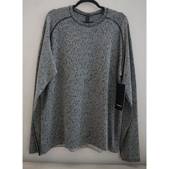 Lululemon LM3CD8S Men's Sz XL Graphite Gray Metal Vent Tech L/S 2.0 Tee Shirt - Picture 1 of 11